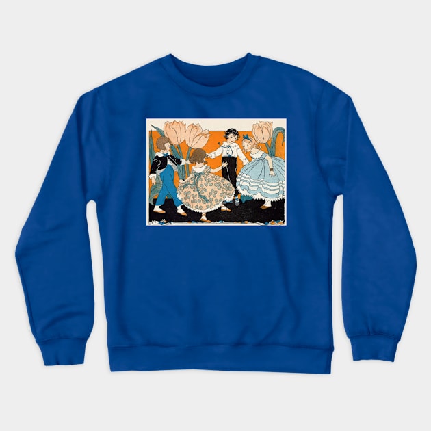 The Dancers - Shirley Kite 1927, My First Book Crewneck Sweatshirt by forgottenbeauty